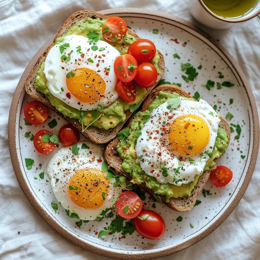 best Avocado Toast with Eggs